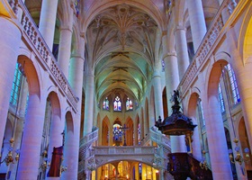 church of saint-sulpice nave paris guidebook